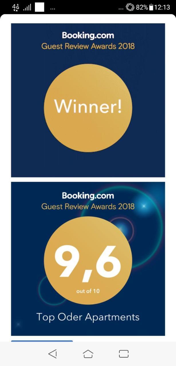 Top Oder Apartments- Private Parking Шчечин Екстериор снимка